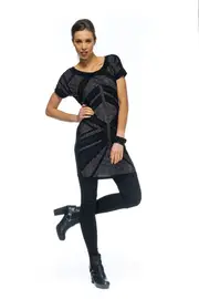 X Ray Bling Tunic--FA-4894DKFA
