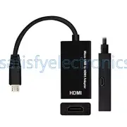 Micro USB to HDMI Adapter 1080P HDTV Cable for Samsung Huawei Sony HTC LG NEW