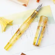 Benu Euphoria Fountain Pen in Hot Toddy - Broad - NEW in Box
