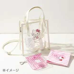 【震撼精品百貨】Hello Kitty_凱蒂貓~日本SANRIO三麗鷗 KITTY透明扣式零錢包附愛心扣環*76315