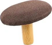 TINEASUR Solid Stool for Better Posture Enhancing Balance Comfort for Home Meditation Reading Relaxation Unique Design Durable Supportive