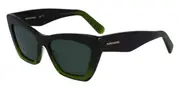 Salvatore Ferragamo SF 929SN Asian Fit 316 Men's Sunglasses Green Size 55