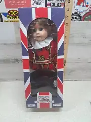 The Leonardo Collection BEEFEATER UK 14" Porcelain Doll in Original Box LP5417
