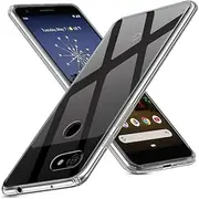 DN-Technology Google Pixel 3A XL Clear Case - Premium Protective [ Pixel 3A XL ] Flexible Transparent Gel Case - Shock-Absorption, Slim Fit, Scratch Resistant Google Pixel 3A XL Case