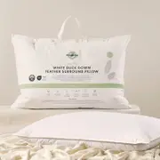 30/70 Duck Down Feather Firm Pillow [GREB3070F23]