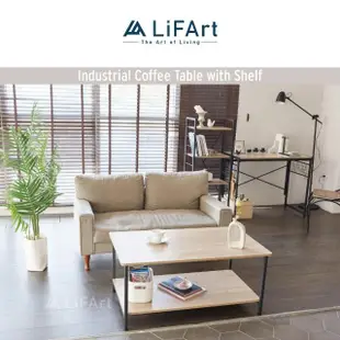 【LiFArt】工業風雙層茶几桌(工作桌)