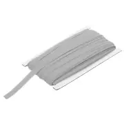 2/5 Inch Double Fold Bias Tape Polyester Bias Tape(Grey 25 Yards)