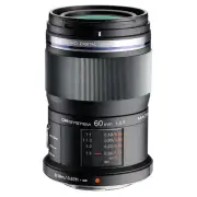 OM System 60mm f/2.8 Black Macro Lens