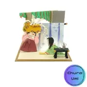 Sankei Studio Ghibli Mini The Tale of Princess Kaguya Paper Craft Girl and