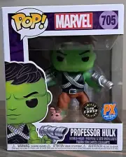 FUNKO POP PX EXCLUSIVE PROFESSOR HULK 705 GLOW CHASE BOBBLE-HEAD FIGURE AVENGERS