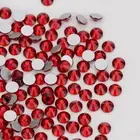 Red Crystal Flat Back Rhinestone - Nail Art Decoration Craft Bead Rhinestones