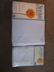 Vintage Spring Maid Twin Flat sheet and 2 pillow cases 180 thred count