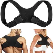 Posture Corrector，AnnuoYi Posture Corrector For Women And Men,Adjustable Posture Corrector, Shoulder Brace, Helps Relieve Back Pain And Neck Pain - Promotes Good Posture