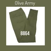 Girls S/M LuLaRoe ~ SOLID OLIVE ARMY ~ Leggings; KIDS SIZES 2-8; Olive Green