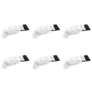 Pool Snooker Billiard Table Pockets complete set BLACK Leatherette Net SET