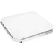 Plymor Clear Acrylic Beveled Corner-Cut Display Base, 8" W x 8" D x 0.75" H