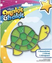 Colorbok Makit & Bakit Suncatcher Kit-Turtle, TB-61816