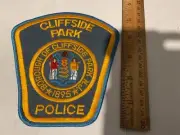 Cliffside Park Police vintage rare collectable patch full size