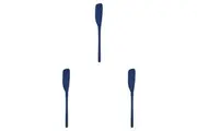 3x Tovolo Flex-Core All Silicone Jar Scraper Cooking Baking Utensil Deep Indigo