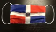 2 Pack Dominican Republic Flag Face Mask DR BUY ONE GET ONE FREE