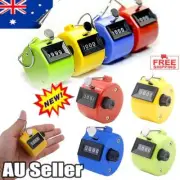 Mechanical Hand Tally Number Counter Click Clicker 4 Digit Counting Manual AL