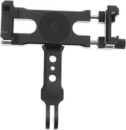 TEHAUX Smartphone Holder Rotatable Tripod Mount Adapter for Live Streaming Vlogging Compatible with Gopro Phones Dual Card Slot Design for Versatile Use