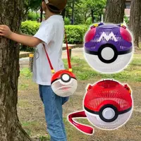 在飛比找Yahoo奇摩購物中心優惠-日本製 Pokémon寶可夢昆蟲箱 昆蟲球 零食收納 外出盒