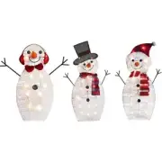 Artificial Snowman Light LED Light Christmas Decoration Outdoor