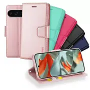 For Google Pixel 9A 9 Pro XL 9 Pro Fold 5G Hanman Wallet Leather Case Flip Cover