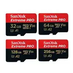 SANDISK 32G 64G 128G 256G MICROSD EXTREME PRO GOPRO 運動相機 記憶卡