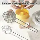 Egg White Yolk Separator Filter Kitchen Cooking Sieve Stainless Steel DIY Tool