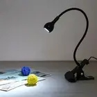 Flexible Gooseneck USB LED Reading Light Portable Table Computer Clip Lamp US