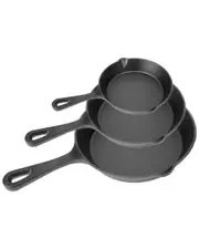 Fresh Fab Finds Pre-Seasoned Cast Iron Skillet Set