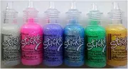 Ranger Glitter Glue Bundles - Six .5 fl oz Bottles in (Magical)