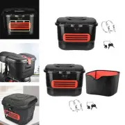 Bike Basket Carrying Electric Scooter with Lock and Keys Bicycles Cargo Rack