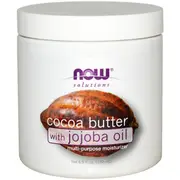 Now Foods, Solutions, Cocoa Butter, with Jojoba Oil, 6.5 fl oz, 192ml