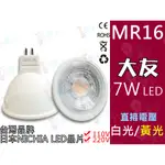 T5達人 LED MR16 台灣品牌 7W崁燈 杯燈 日本NICHIA晶片 直接電壓 5W6WAR111可參考