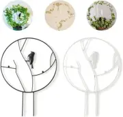 1PC Garden Climbing Plant Flowers Stand Support Bird Shape Trellis Holder Frames