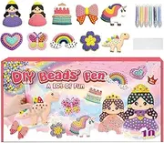 Générique Handmade Bead Painting Kit, Decorative Bead Art Kit, Colourful Bead Painting, Bead Art Craft Kit, Bead Painting Set, Creative Bead Craft Kit, Beaded Decoration Craft, Personalized Bead Art