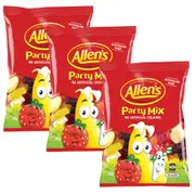 Allens Party Mix 190g - 3 Packs