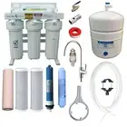 Reverse Osmosis Water Filters 50GPD RO Element Membrane Filter On Stand RONS-5-G
