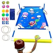Outdoor Toss Game,Corn Hole Outside Games | Cornhole Easter Outdoor Toy Backyard Kids Activities for Toddler 3-6 Year Old