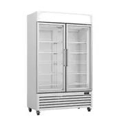 Thermaster Upright Double Glass Door Freezer LG-800PF