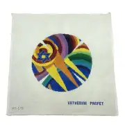 Katherine Parfet Hand Painted Needlepoint Canvas Star of David PF 175 18ct