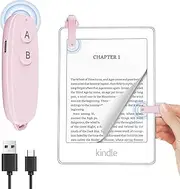 Remote Control Page Turner for Kindle Paperwhite eReader Turner: Camera Remote Shutter Release Kindle Clicker Page Turner for iPhone iPad Android Tablets Surface E-Book Reading Novels Comics