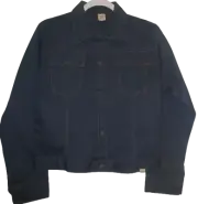NWT Vintage Unbranded size 18 blue denim Teen jean jacket