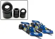 Scalextric W11246 Front Rear Tyres For 1976 Tyrrell P34 F1 Formula 1 6 Wheelers
