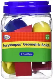 Didax Educational Resources 2-501 Easyshapes Geometric Solids Set