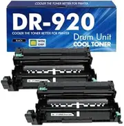 DR-920 DR920 Drum Unit Black 2 Pack Compatible Replacement for Brother DR920 DR 920 DR-920 for HL-L5210DN L5210DW L5215DW L6210DW L6217DW L6310DW L6415DW MFC-L5710DN L5710DW L5715DW L5915DW Printer