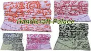 Indian Kantha Quilts Bedspreads Gudari Ralli Twin Size Handmade Quilt Bohemian